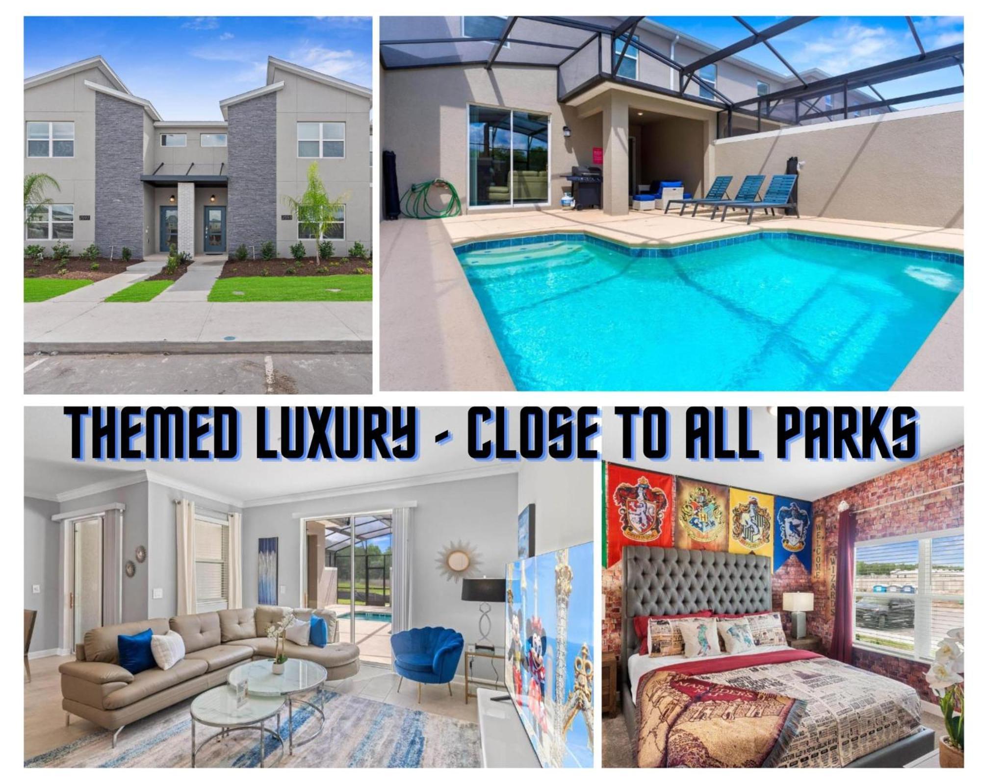 Gorgeous Condo Close To Disney W Private Pool Bbq - Themed Bedrooms Walk To Clubhouse Kissimmee Zewnętrze zdjęcie