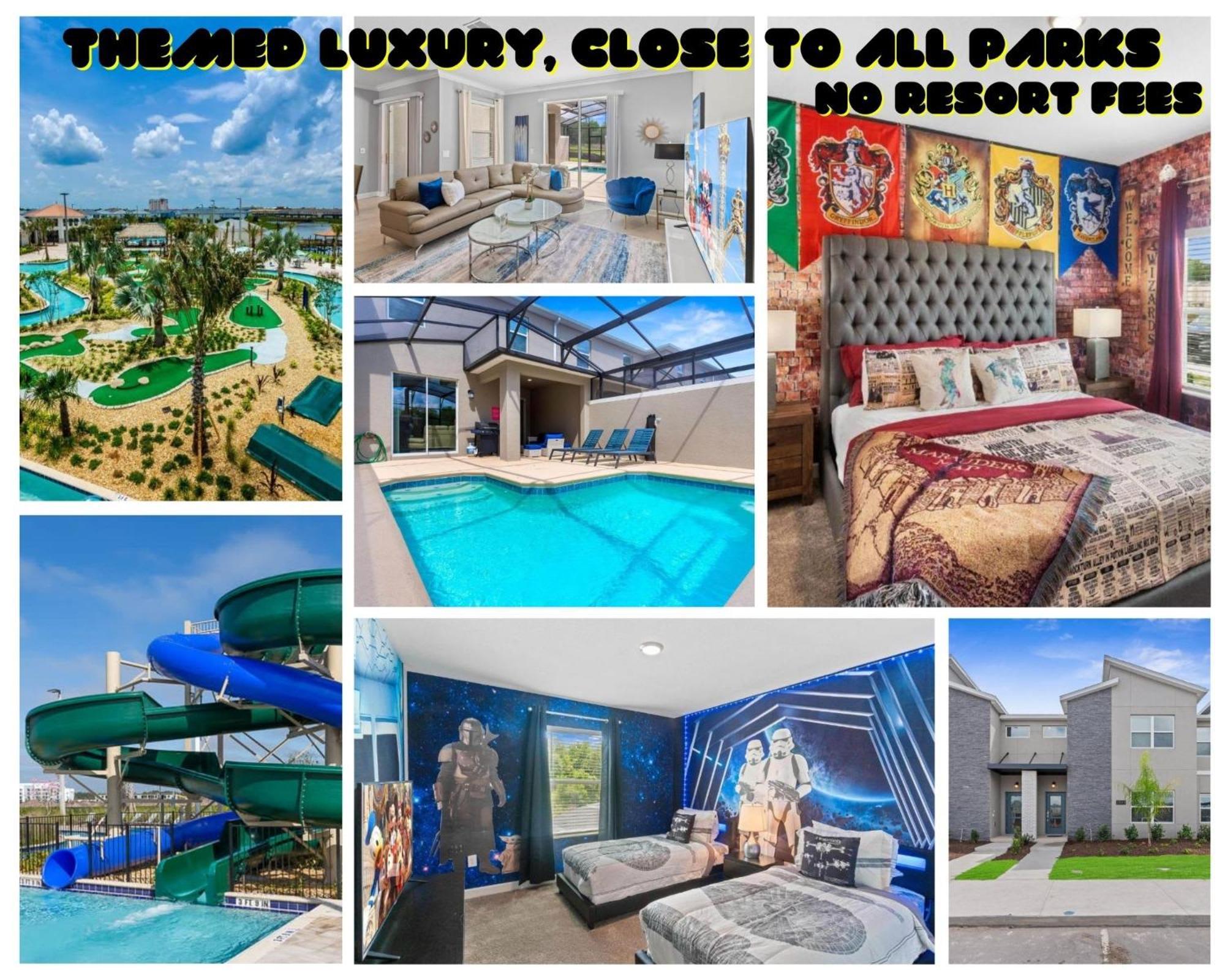 Gorgeous Condo Close To Disney W Private Pool Bbq - Themed Bedrooms Walk To Clubhouse Kissimmee Zewnętrze zdjęcie